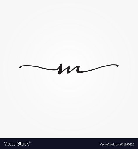 Letter M Font Design, M Tatooes, M Letter Tattoo Design, M A Logo Design, M M Logo, M Font Design, Tattoo Letra M, M Design Letter, M Fonts Design