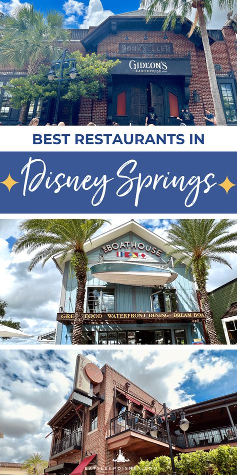 The Ultimate Guide to the Best Disney Springs Restaurants Best Quick Service Disney World, Best Disney Springs Restaurants, Best Epcot Restaurants, Wdw Restaurants, Disney Springs Food, Epcot Restaurants, Disney Springs Restaurants, Disney Springs Orlando, Food Disney