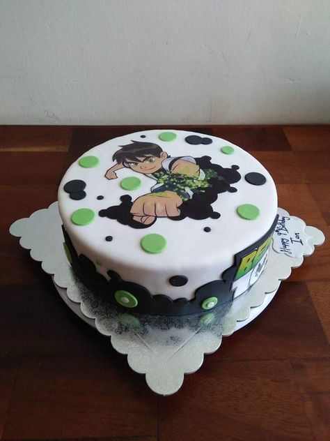 Ben10themed cake Ben 10 Cake, Derek Stiles, Ben 10 Birthday Party, Ben 10 Birthday, 10 Cake, Fiesta Cake, 10 Birthday, Creative Birthday Cakes, Creative Birthday