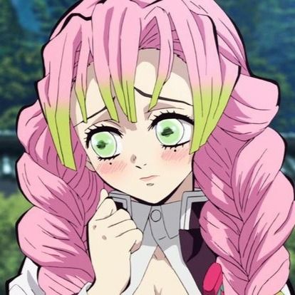 Kimetsu No Yaiba, An Anime, Pink Hair, Anime Character, Demon Slayer, A Girl, Green, Anime, Hair