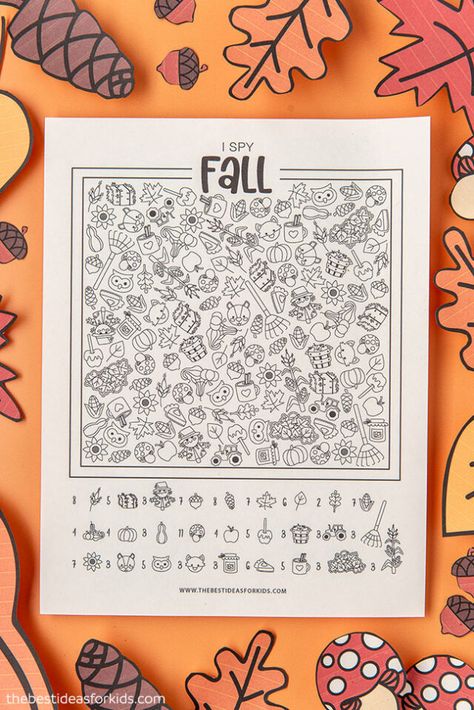 October Activity Page Free Printable, 3rd Grade Coloring Sheet, I Spy Fall Printable, I Spy Autumn Free Printable, Free Printable Fall Activity Sheets, Coloring Pages November, Fall Activity Pages Free Printable, Fall I Spy Printables For Kids Free, I Spy Fall Printables For Kids Free