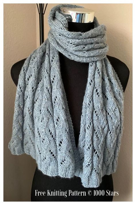 Faux Braids, Scarf Knitting Pattern, Braided Scarf, Falling Water, Knit Vest Pattern, Fingerless Mitts, Scarf Knitting, Sock Knitting Patterns, Wrap Pattern