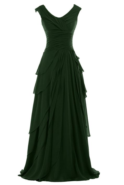 Long Chiffon Evening Dress, Green Chiffon Dress, Bridesmaid Gown Chiffon, Green Evening Gowns, Long Green Dress, Green Evening Dress, Mother Of The Bride Dresses Long, Green Dresses, Green Bridesmaid