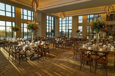 InterContinental Washington, DC - The Wharf - Venue - Washington, DC - WeddingWire Beautiful Venues, Night Wedding Reception, Washington Wedding Venues, Dc Washington, Hotel Wedding Venues, Reception Seating, Ceremony Seating, Affordable Wedding Venues, Wedding Event Venues