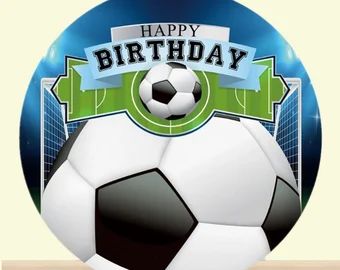 BokunHolidayDecor - Etsy Bosnia and Herzegovina Birthday Decors, Football Theme Party, Circle Background, Round Backdrop, Football Theme, Football Themes, Baby Portraits, High Fidelity, Sports Football