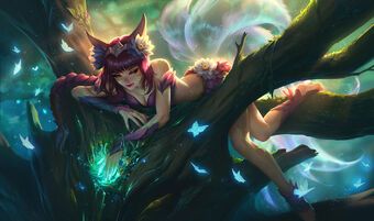 Elderwood Ahri, Academy Ahri, Ahri Skins, Popstar Ahri, Korean Mythology, Ahri Wallpaper, Flower Props, Ahri Lol, League Legends