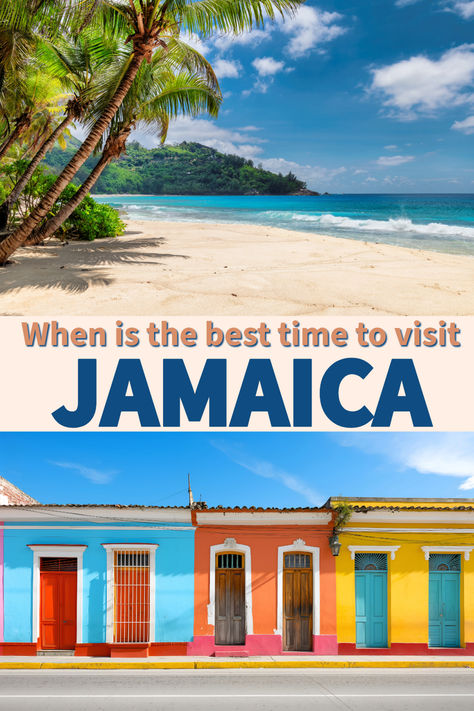 This handy guide about the best time to travel to Jamaica covers all the essential topics: Jamaica’s climate, the island seasons, the hurricane season, monthly temperatures in different areas of the country, and some tips to avoid crowds and save money. Read it before planning your Jamaica holiday. ;) Jamaican Trip, Travel To Jamaica, Best Us Beaches, Jamaica Holiday, Dream Destinations Bucket Lists, Jamaica History, Europe Beaches, Kid Friendly Resorts, Jamaican Vacation