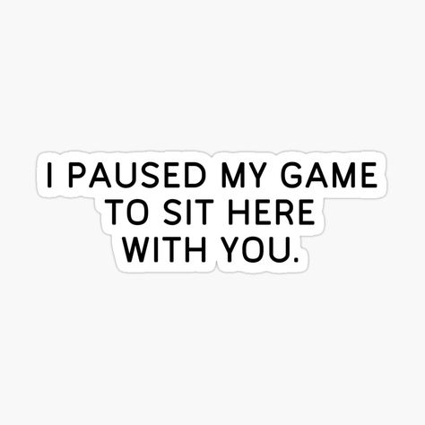 A famous funny gaming wear quote if you love funny gaming meme quote get this funny saying of "I Paused My Game to Sit Here With You Pc Funny Gamer" Gamers Quote, Funny Gaming Quotes, Gaming Quotes, Meme Quote, Gamer Quotes, Funny Gamer, I Love Games, Funny Gaming, Game Quotes