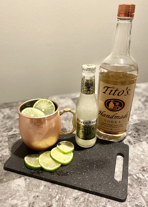 Moscow Mule Cocktail Recipes, Tito’s Moscow Mule, Texas Mule Cocktail, Vodka Mule, Mule Drink, Couples Recipes, Coffee Frappuccino, Moscow Mules, Moscow Mule Recipe