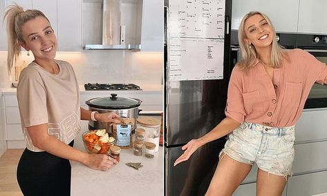 Mother-of-two, 29, shares a look at the Sunday 'house reset' she swears by for a streamlined week  | Daily Mail Online House Reset, Organised Mum, Sunday Reset, Busy Mum, Food Tips, Cleaning Organizing, Daily Mail, Family Home, Meal Prep