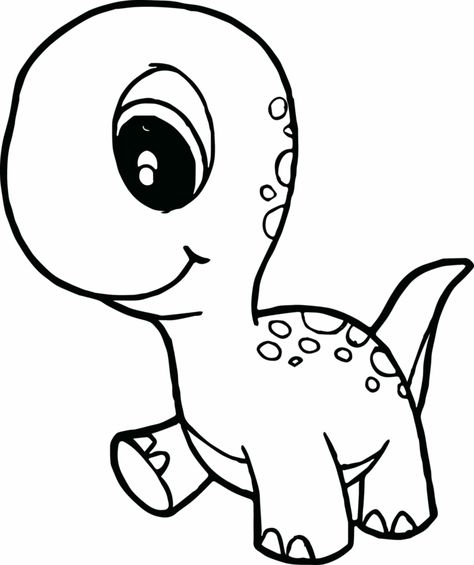 4-dinosauro-pequeño-dibujos-para-colorear-de-animaes-dibujos-inspirados-en-las-peliculas-infantiles-fotos-de-dibujos Dinosaur Coloring Sheets, Baby Coloring Pages, Dinosaur Printables, Dinosaur Drawing, Dinosaur Pictures, Dragon Coloring Page, Dinosaur Coloring Pages, Dinosaur Coloring, Baby Dinosaurs