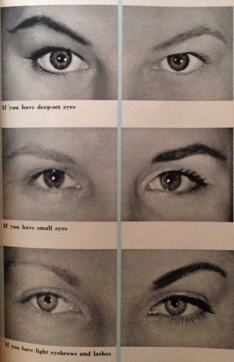 50's eyes 60s Eyebrows, Retro Makeup, Eyebrows, 1960s, Branding, Makeup, Make Up