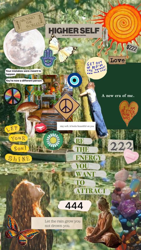 #myfirstshuffle #art #music #vibes #nature #quotes #wallpaper Modern Ranch House Exterior, Spring Wallpaper Aesthetic, Mundo Hippie, Lets Make Love, Ranch House Exterior, Spiritual Wallpaper, Vision Board Wallpaper, Music Vibes, Collage Board