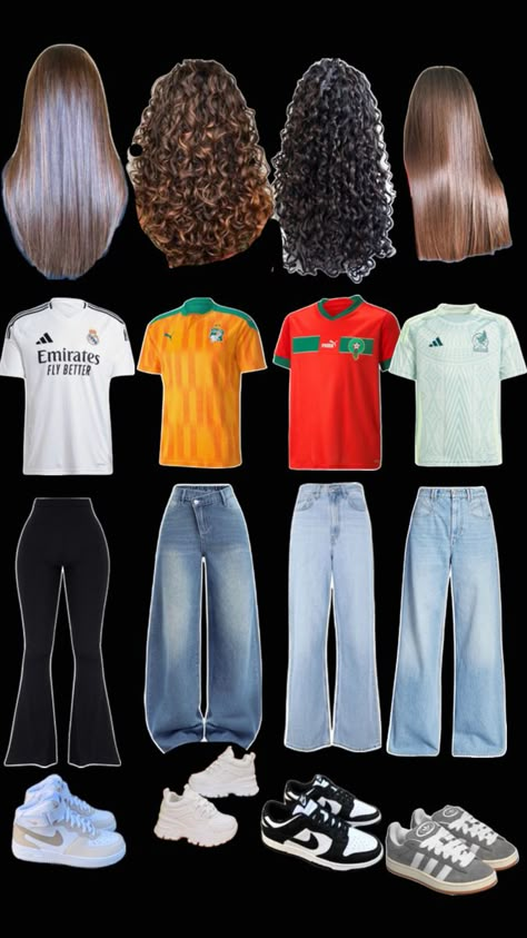 Football Girlfriend, Soccer Outfit, Soccer Workouts, N Shoes, Latina Fashion, Shein Outfits, Trendy Outfits For Teens, Football Outfits, Simple Trendy Outfits