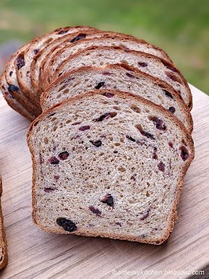 Cranberry Yeast Bread, Cranberry Nut Bread Recipe, Lemon Zucchini Loaf, Cranberry Nut Bread, Oatmeal Blueberry, Walnut Bread Recipe, Recipe Sandwich, Cranberry Walnut Bread, Nut Bread Recipe