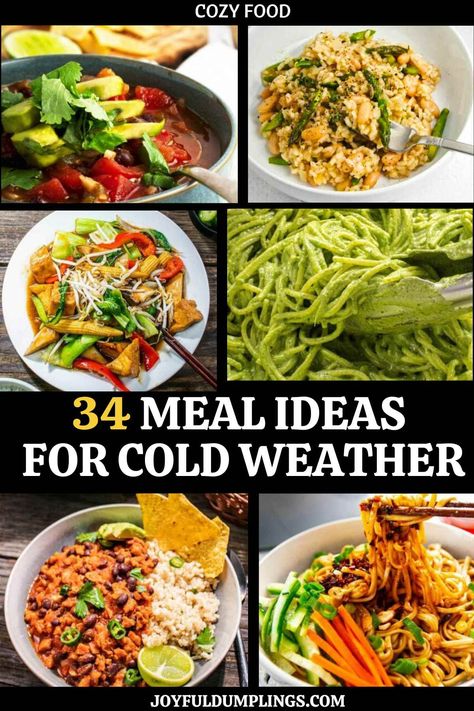 34 Cozy Meals for Cold Weather (Best Winter Dinner Ideas) Dinner Idea For Cold Weather, Easy Dinner Cold Weather, Cold Weather Dinner Ideas Healthy, Cold Weather Dinner Ideas Gluten Free, Cold Weather Meals Dinners Easy Recipes, Cold Weather Soup, Vegetarian Kids, Cold Weather Comfort Food, Cold Weather Food