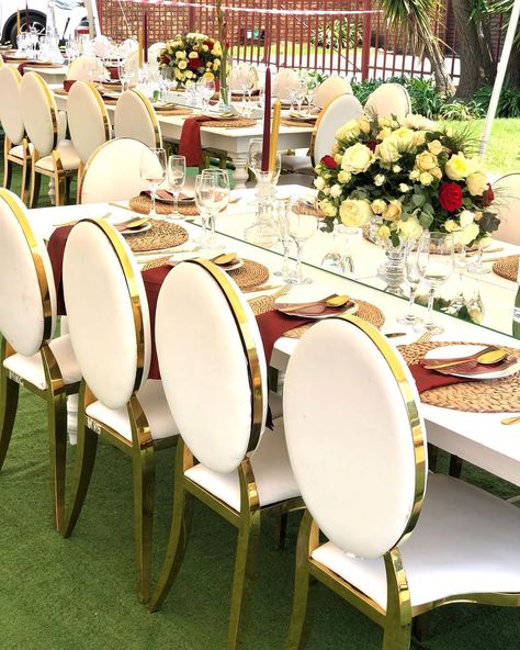 Mabotsi Malinga on Instagram: “We had the pleasure of assisting in celebrating Nondumiso & Shaun’s lobola celebration… #swatiwedding #traditionalwedding #weddingdecor” Lobola Celebration, Wedding Table Decorations, Traditional Wedding, Wedding Table, Table Settings, Wedding Decorations, Projects To Try, Table Decorations, Celebrities