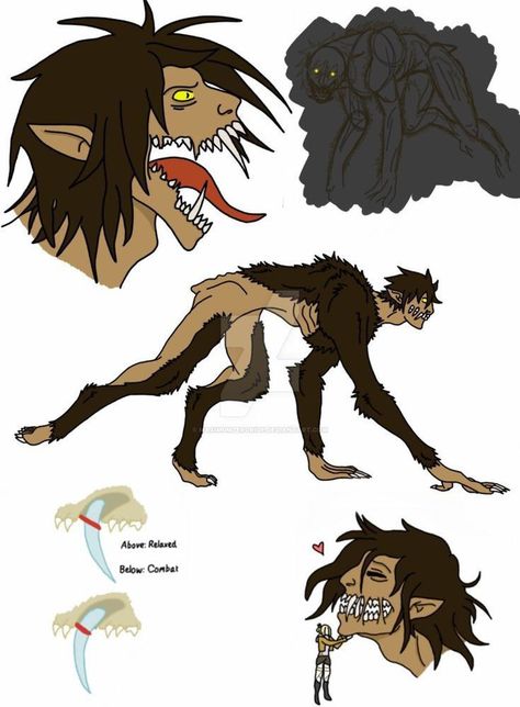 #wattpad #fanfic A Titan that has the abilities of other Titans and has full control over it. His name is Y/n L/n the Ultimate Titan. He escaped from Marley because he knew that they were planning something that will cause humanities extinction. Leaving a childhood friend behind, he swore to meet with her again soo... Aot Titan Shifter Oc, Cart Titan, Aot Titans, Titan Oc, Titan Shifter, Attack On Titan Series, New Titan, Monster Concept Art, Attack On Titan Fanart