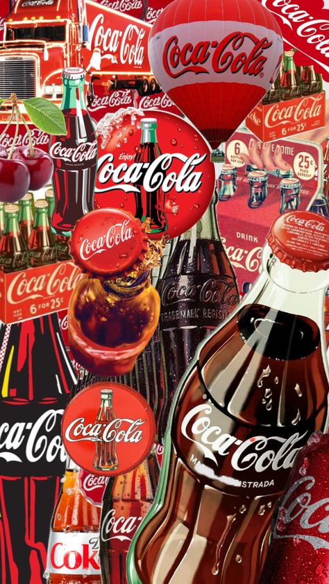 Coca Cola Aesthetic, Cola Aesthetic, Coca Cola Wallpaper, Coca Cola Poster, Americana Aesthetic, Easy Crafts To Sell, Coca Cola Drink, Always Coca Cola, Coca Cola Ad