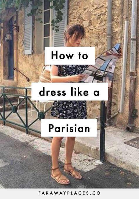 Parisian Summer Outfits French Style, Classic Parisian Style, Paris Outfit Ideas, Paris In The Fall, Parisian Outfit, Dress Like A Parisian, Parisian Outfits, What Not To Wear, French Wardrobe