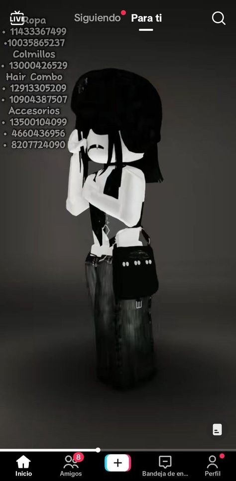 Berry Avenue Emo Outfit Codes, Emo Codes For Berry Ave, Emo Berry Avenue Codes, Emo Roblox Avatar Codes, Black Emo Hair, Outfit Ideas Emo, Roblox Emo Outfits, Emo Roblox Avatar, Coding Shirts