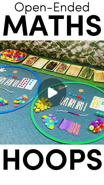 Tam Milledge | Teaching tips & resources for K-2 teachers on Instagram: "💡Save & share with any early years teachers who’ll want to adapt this activity for their own classrooms!

Open-ended maths hoops are another simple activity to SAVE for your teacher toolbox! 🛠️

This set-up is so dang simple, but such an effective way for ALL kids to demonstrate their mathematical skills & thinking! 👏🏼

Simply place a couple of hoops on the floor with a whole lot of different manipulatives and loose parts.

I would model a couple of examples for the kids the first time that I set this up, and then just let them do their thing! The partner-talk can be an incredible teaching tool, and you can also prompt, guide and ask them to explain their reasoning along the way. 🙌🏼

It can be as simple or as co Maths Provocations, Grouping And Sharing Maths Activities, Maths Rotation Activities, Open Ended Maths Questions, Guided Math Rotations, Partner Talk, Early Years Teacher, People Who Help Us, Open Ended