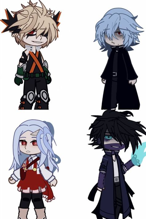 ..... #gacha #mha Villain Deku Gacha Club, Gacha Todoroki, Shigaraki Gacha Club, Mha Gacha Club, Mha Gacha, Gacha Fits, Gacha Codes, Gacha Designs, Gacha Online