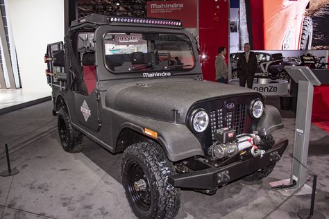 Mahindra Roxor, Indian Cars, Half Doors, Bone Stock, Steel Cage, Jeep Cars, Jeep Truck, Work Truck, Latest Cars