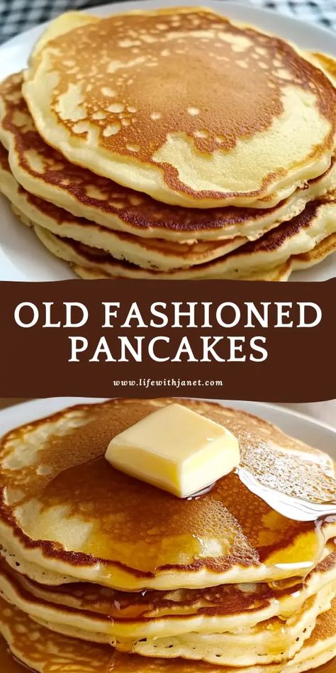 Old Fashioned Pancakes Homemade Pancakes Easy Small Batch, Yeast Pancakes Recipe, Make Ahead Pancake Batter, Pancakes From Scratch No Egg, Best Pancake Recipe From Scratch, Amish Pancakes, How To Make Pancakes From Scratch, Best Pancakes Ever Recipe, Homemade Pancakes Easy