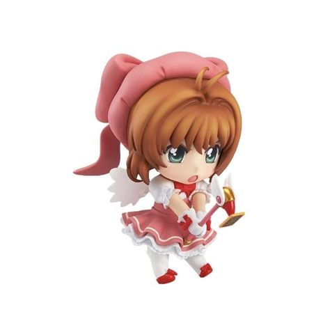 Cardcaptor Sakura App Icon, Cardcaptor Sakura Nendoroid, Pink Nendoroid, Cute Nendoroid, Nendoroid Png, Pink Wallpaper Ipad, Nendoroid Anime, Sakura Card, Card Captor