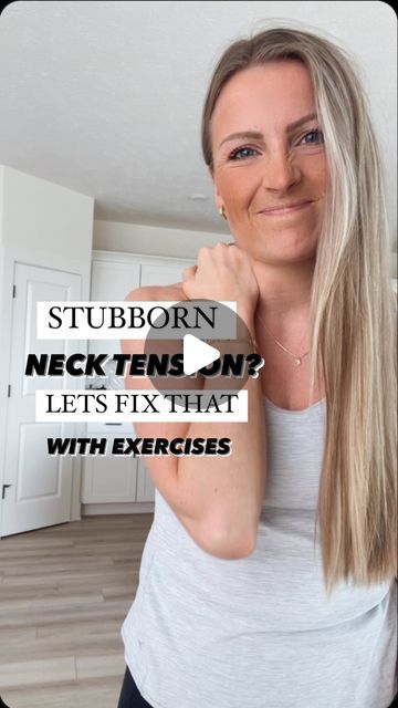 Kristen Bos | Doctor of Physical Therapy on Instagram: "Unlock the secret to alleviating persistent neck tension through the practice of mindful breathing. 🌟 🧘‍♀️   Oftentimes, tightness in the neck and upper traps is closely linked with restrictions in the ribcage, compelling individuals to rely on their neck and shoulder muscles to elevate the ribcage for adequate airflow throughout the day. 🫁  By engaging in targeted movements, we can effectively reduce muscle tension that hampers deep breathing and enhance the diaphragm’s role in proper breathing mechanics. 👏🏻   This shift addresses the underlying cause of tension, minimizing the reliance on neck and shoulder muscles.   Embrace the power of deep, intentional breaths with these movements to gently expand the ribcage, fostering rela Tension In Shoulders And Neck, Neck Tension Relief Remedies, How To Release Neck Tension, How To Relieve Neck Tension, How To Release Tension In Neck, Pulled Neck Muscle Remedy, Release Tension In Neck And Shoulders, Tight Neck Muscles Relief, Tight Shoulders And Neck