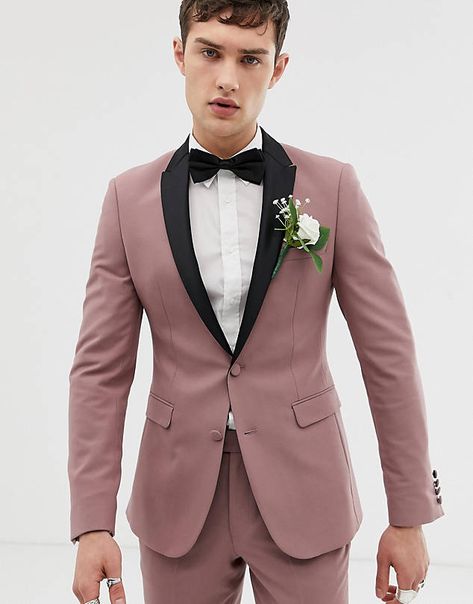 Search: tuxedo - page 1 of 7 | ASOS Mens Suit For Wedding, Suit For Wedding, Groom Suits, Formal Dresses For Men, Wedding Suits Groom, Groomsmen Suits, Pink Men, Tuxedo Suit, Groom Wear