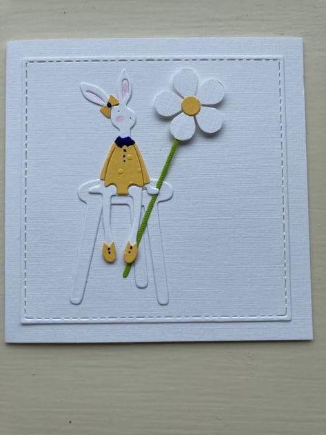 (20+) Clean and Simple Card Making | Facebook Easter Cards Handmade, Baby Cards Handmade, Hand Made Greeting Cards, Christmas Card Crafts, Making Greeting Cards, Gift Tag Cards, Spring Cards, Beautiful Handmade Cards, A Bunny