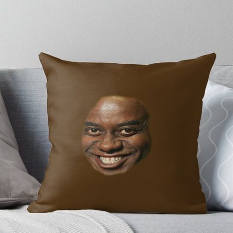 Ainsley Harriot Pillow - The Meme Dream Pillow Throw Pillow Ainsley Harriot, Dream Pillow, Rawr Xd, Soft Pillow, Throw Pillows Bed, Brain Rot, Cover Image, Throw Pillow Sizes, You Lied