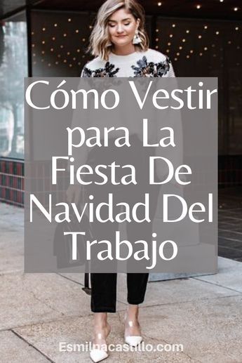 ¿Cómo vestir para la fiesta de navidad del trabajo? La navidad es una época muy especial y es un mes que está lleno de celebraciones que requieren de muy buenos outfits. No es tan difícil crear buenos looks si tienes un poco de creatividad e inspiración. Por ello, te enseñaremos algunos atuendos que puedes imitar para verte fabulosa en la fiesta de navidad de tu trabajo. Outfit Cena Navidad, Outfit Para Cena Casual, Outfit Formal Invierno, Outfit Formal Invierno Mujer, Outfit Para Fiesta Casual, Outfit Para Posada, Outfits Posada, Outfit Fiesta Casual, Outfits Natal