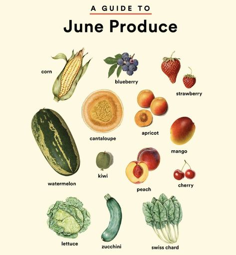 Brightland Olive Oil June Seasonal Produce, June Produce In Season, June Produce, Seasonal Produce Guide, Healthy Liver Diet, Cheap Vegan Meals, Spring Produce, Homestead Life, Summer Eats