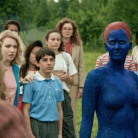 Mystique Transformation GIF - Mystique Transformation - Discover & Share GIFs Mystique Xmen, X-men Apocalypse, Alien Artwork, X Men Evolution, Superhero Design, Fantasy Aesthetic, Xmen, Marvel Superheroes, X Men