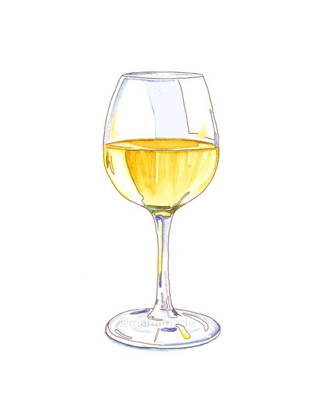 "🎉 Introducing the Wonderful White Wine Watercolor Print by MariaMadeArt  🎨Are you looking for the ideal piece of artwork for that special area in your home? The Wonderful White Wine Watercolor Print will be a delightful addition to your space.   Each print faithfully reproduces the original watercolor painting, ensuring you experience the vibrant colors and intricate details of this white wine glass.   The print is available in two convenient sizes: 5\"x7\" and 8\"x10\", allowing you to choos White Wine Watercolor, Watercolor Drinks, Wine Brochures, Wine Watercolor, Neon Art Painting, Wine Artwork, Japan Watercolor, Printmaking Inspiration, Glass Of White Wine