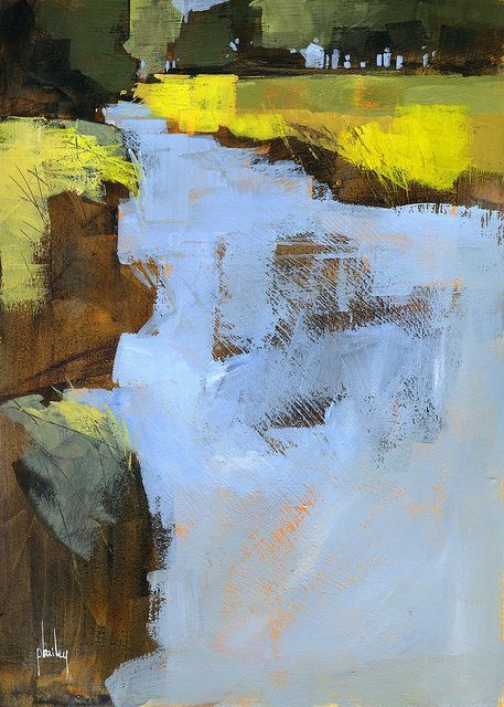 Image result for paul bailey art Contemporary Landscape Painting, River Art, Soyut Sanat Tabloları, Abstract Art Landscape, Abstract Landscape Painting, Landscape Artist, Contemporary Landscape, Yellow And Blue, Land Scape