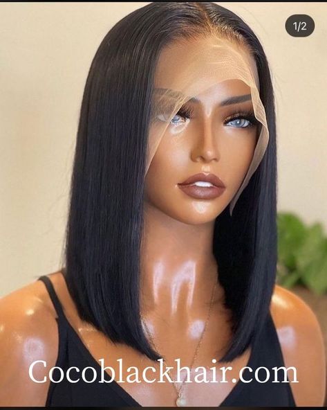 💖💖 #bobhair #bob #bobwig #boblife #bobhaircut #wig #frontalunits #frontalunit #whatfrontal #wigs #chrissybaleswigs #lacefrontalinstall #quickweaves #wigunit #browardhairstylist #naturalsewin #boldholdlacetape #chicagosewins #browardstylist #fulllacewigs #atlantahairstylist #wigtutorial #colorfulhair #quickweavebob #atlantaextension #deepwavehair #deepwavewigs #hdlace #hdlacefrontal #hdfrontal #hdfrontals #hdwigs Lace Frontal Bob, Hair Care Oil, Corte Bob, Hair Wigs For Women, Short Bob Wigs, Brazilian Virgin Hair, Bob Wig, Hair Quality, Straight Human Hair