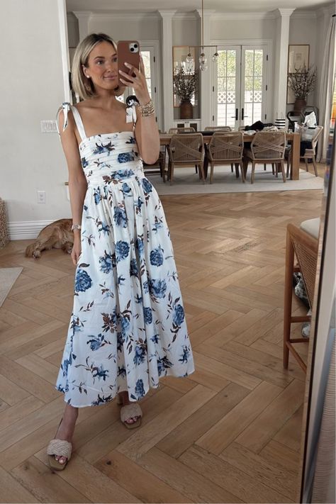 Emerson Tie-Strap Maxi Dress curated on LTK New England Fashion, Blogger Outfits, Dressy Outfits, Affordable Fashion, Everyday Fashion, Work Wear, Fashion Blogger, Dress Up, Casual Outfits