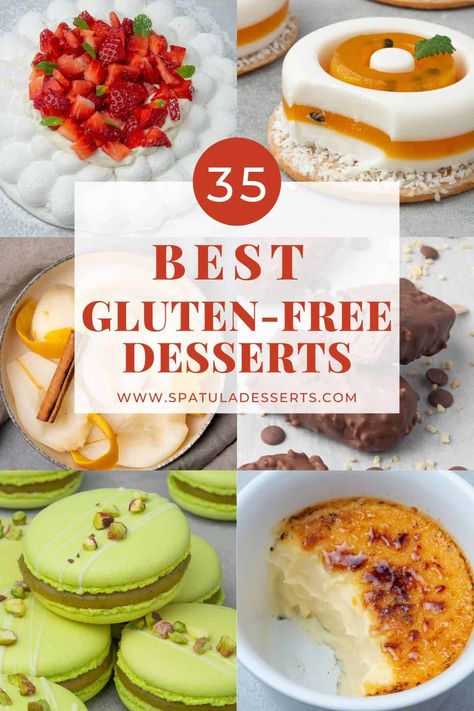 Gluten Free Fancy Desserts, Gluten Free Wedding Desserts, Gluten Free Potluck Desserts, Fancy Gluten Free Desserts, Gluten Free Spring Dessert Recipes, Easy Dessert For A Crowd Gluten Free, Gluten Free Mini Desserts, Gluten Free Italian Desserts, Gluten Free Summer Desserts