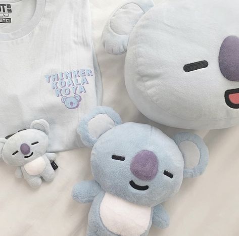 Rilakkuma Plush, Bt21 Merch, Merch Collection, Light Blue Aesthetic, Bts Bt21, Bts Merch, Korean Aesthetic, Kpop Merch, Cute Aesthetic