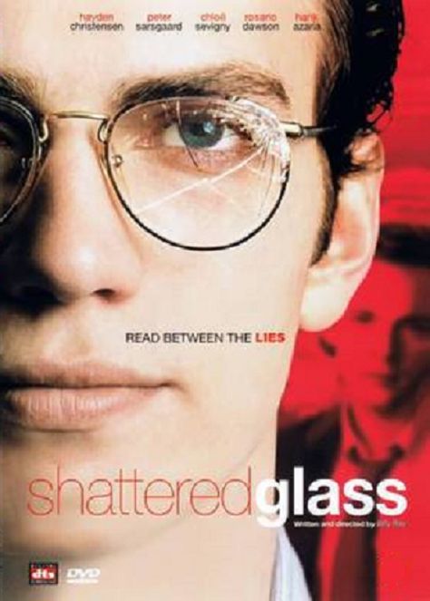 Shattered Glass Movie, Hampden College, Glass Movie, Films Aesthetic, Rosario Dawson, Shattered Glass, All Movies, Film Awards, Film Aesthetic