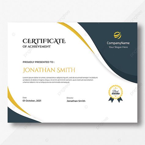 College Certificate Design, Bg Images, Certificates Template, Certificate Layout, Black Waves, Certificate Border, Certificate Of Achievement Template, Name Plate Design, Certificate Design Template