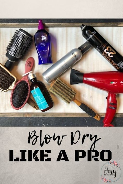 All of the tips, tricks, and tools do get a salon blow out at home! Video and step by step instructions. #hairtutorial #blowdry #roundbrush Nyx Micro Brow Pencil, Natural Bristle Brush, Healthy Hair Tips, Styling Hair, Wet Brush, Styling Cream, Happy Hair, Blow Dryer, Very Long Hair