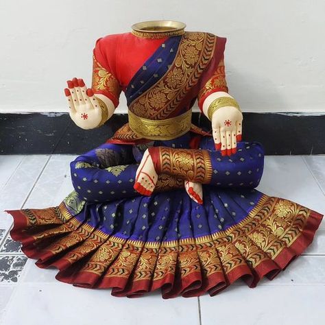 While sitting 11 inches. when her legs dangled size will be 23 inches. Rate - 3800rs + shipping Confirmed order discount available 😊 👉For Orders/Enquiry #WhatsApp Us On #https://wa.me/919500124371 #varamahalakshmiidols #varamahalaxmifestival #varamahalakshmihabba #deviidols #festivalidols #godessdolls #sravanamasa #August month festival #wholesaleprice #Ammavaripanduga #Ammavaridolls #Deityidols #Seasonstuffs #offseasonprice #dollssale #Dollsskill #dollsofinstagram #photography #dollspho... Puja Decoration, Kalash Decoration, Varalakshmi Pooja, Mandir Decoration, Pooja Decoration, Homemade Hair Treatments, Chakra Healing Meditation, Decoration For Ganpati, August Month