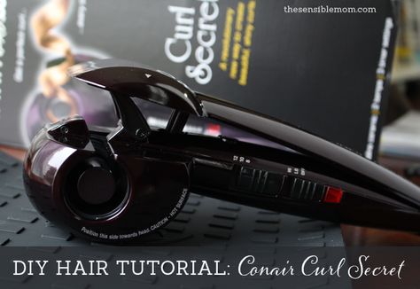 DIY Hair Tutorial: Using the Infiniti PRO Conair Curl Secret #ConairCurl #shop Infiniti Pro Conair Curls Tutorial, Conair Infinity Pro, Large Hair Rollers, Curls Tutorial, Curl Secret, Elegant Hairstyle, Curl Tutorial, Natural Mask, Simple Video