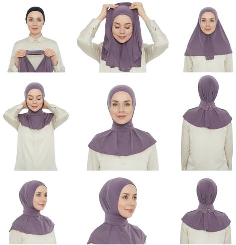 Women With Ties, Hijab Magnets, Hijab Colors, Sports Hijab, Lycra Material, Jersey Scarf, Work Formal, Instant Hijab, Muslim Women Fashion