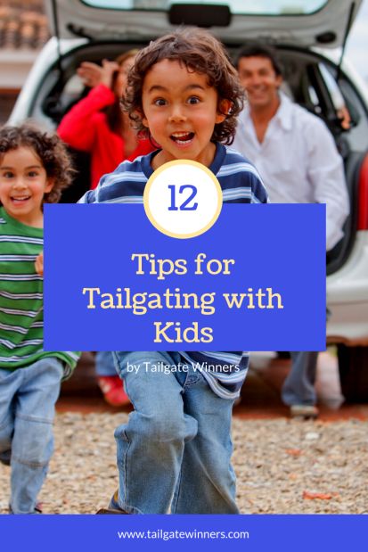 Tailgate Winners Tips for Tailgating with Kids. Make your tailgate a family fun event! #tailgate #tailgating #family #kids #tailgatefamily #tailgatingfamily #kidfun #familyfun School Tailgate Ideas, Tailgate Games For Kids, Kids Tailgate Party, Kids Tailgate, Tailgaiting Food, Tailgating Hacks, Tailgate Activities, Tailgate Party Food, Tailgating Ideas